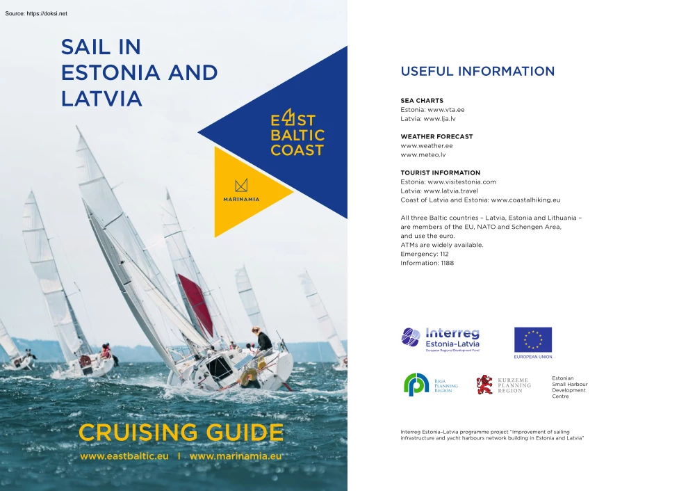 Sail in Estonia and Latvia, Cruising Guide
