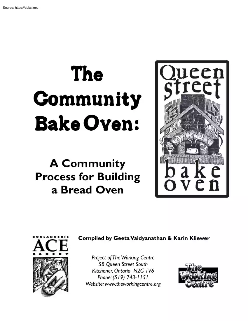 Vaidyanathan-Kliewer - The Community Bake Oven, A Community Process for Building a Bread Oven