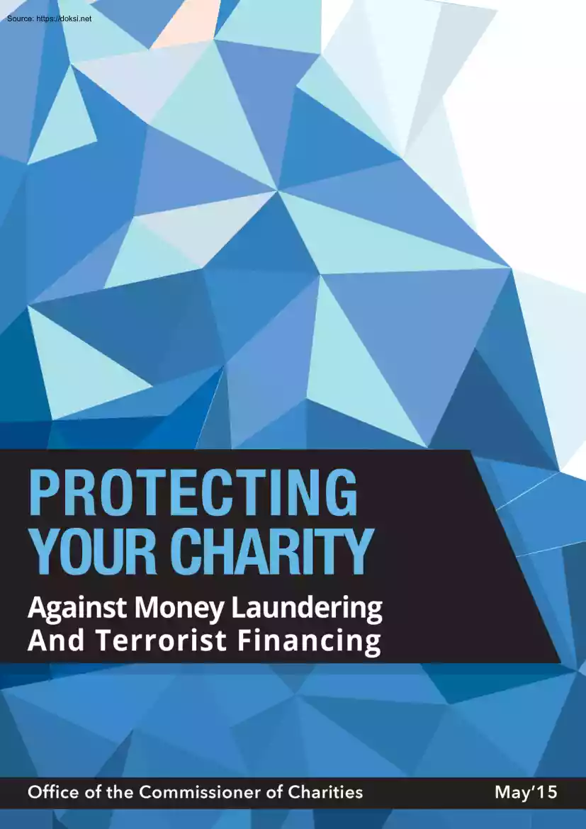 Protecting your Charity Against Money Laundering and Terrorist Financing
