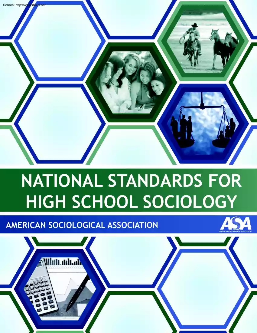 National Standards for High School Sociology