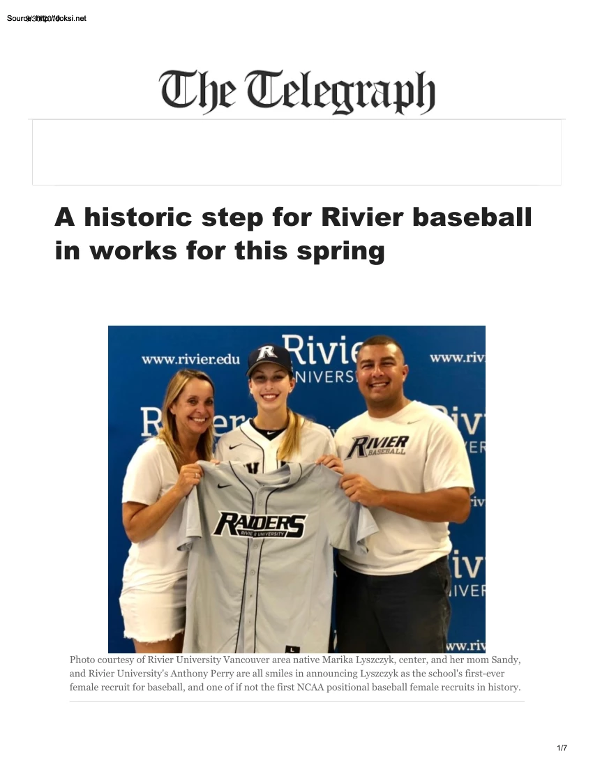 A Historic Step for Rivier Baseball in Works for this Spring