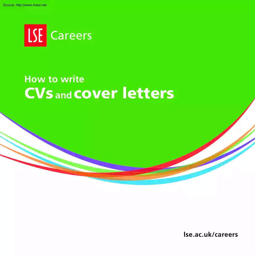 How to Write CVs and Cover Letters