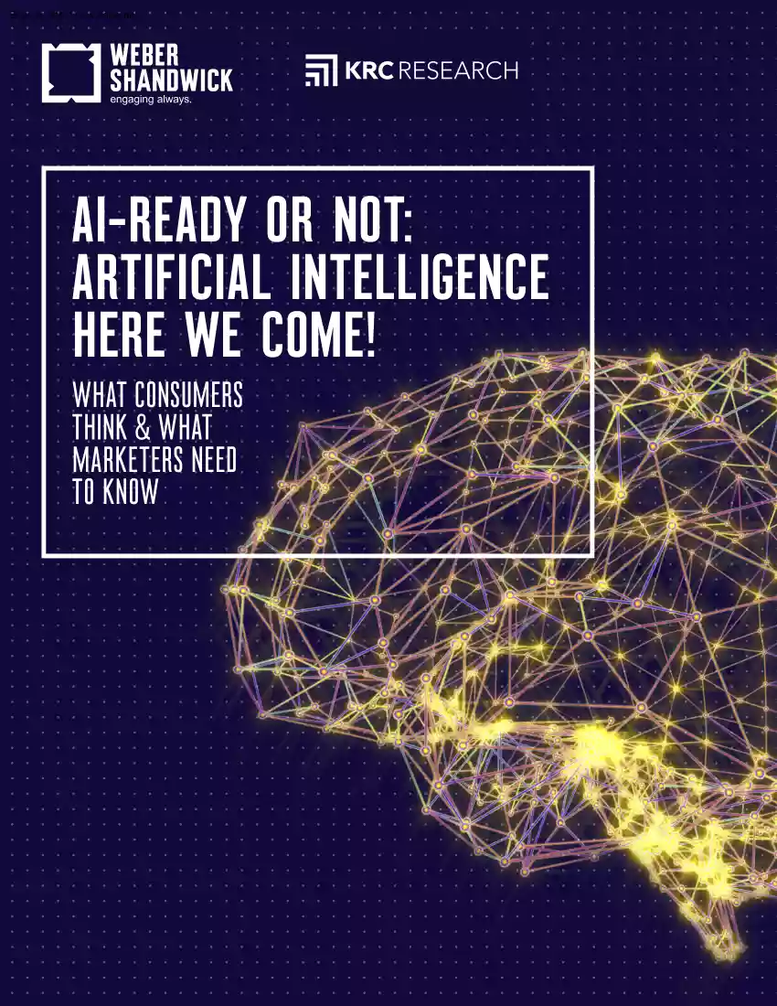 AI Ready or not, Artificial Intelligence Here We come