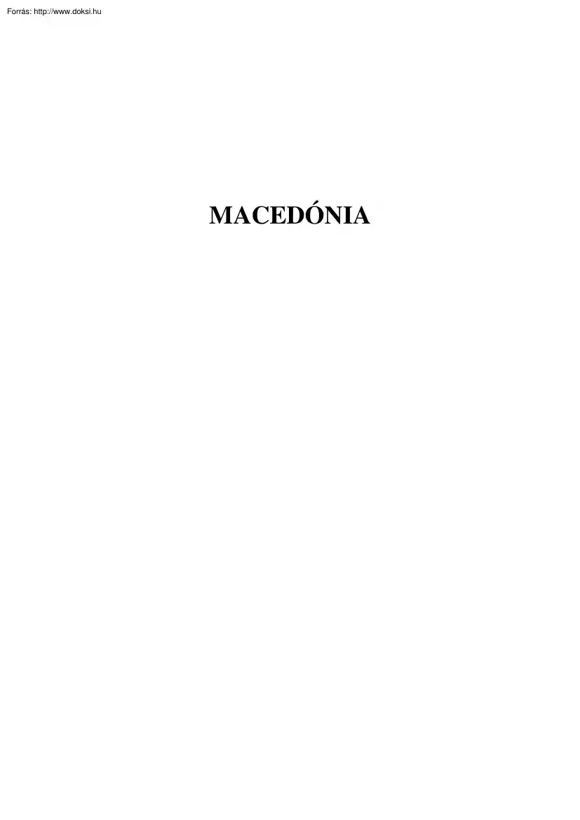 Macedónia gazdasága, 2002