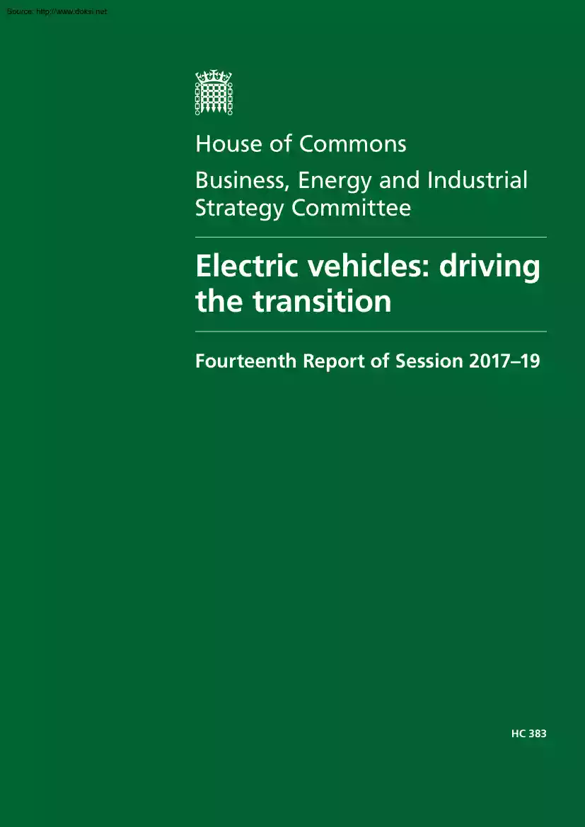 Electric Vehicles, Driving the Transition