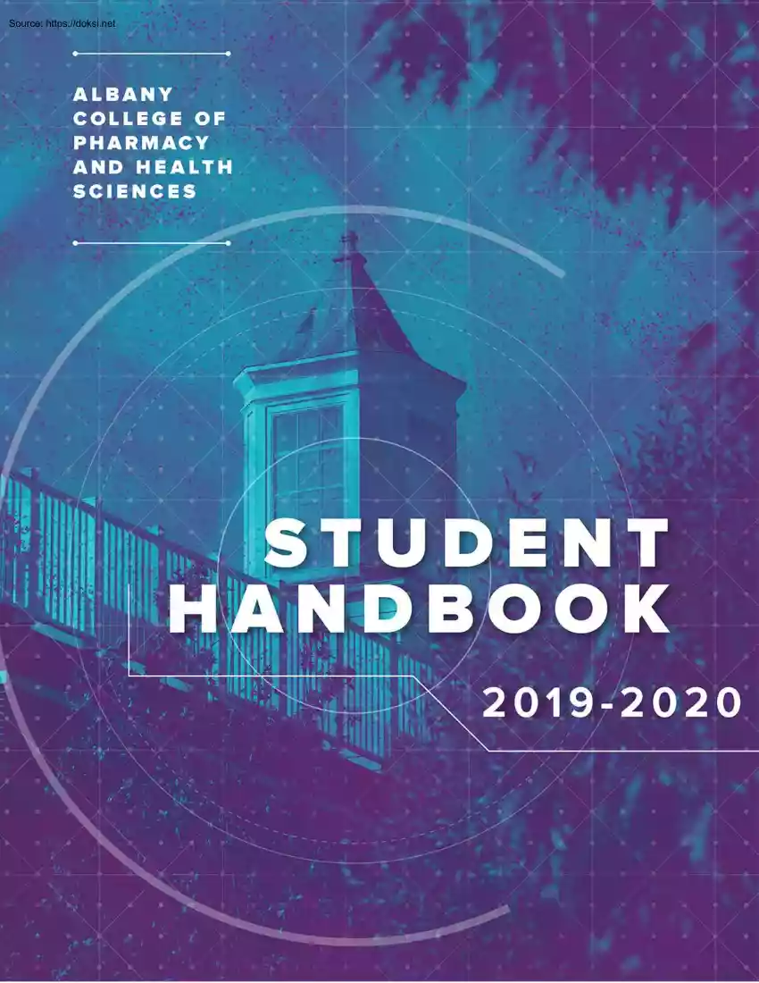 Albany College of Pharmacy and Health Sciences, Student Handbook
