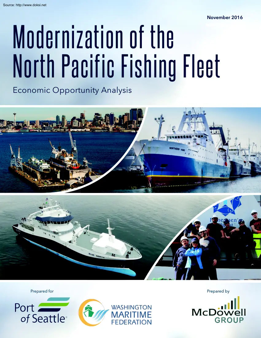 Modernization of the North Pacific Fishing Fleet, Economic Opportunity Analysis