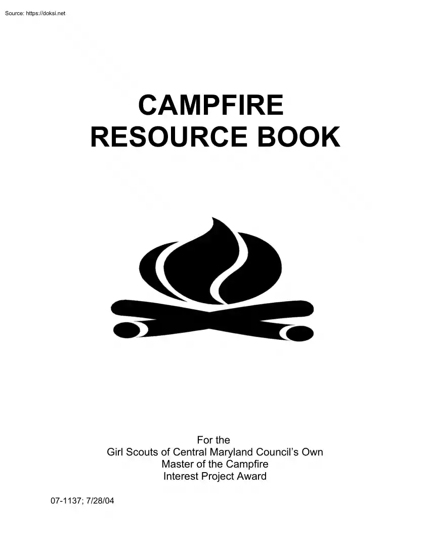 Campfire Resource Book