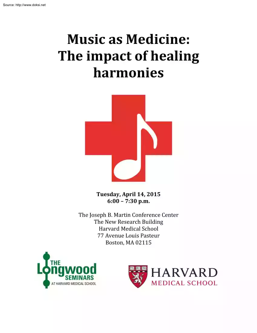 Music as Medicine, The impact of Healing Harmonies