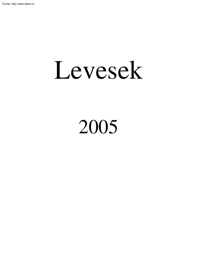 Levesreceptek