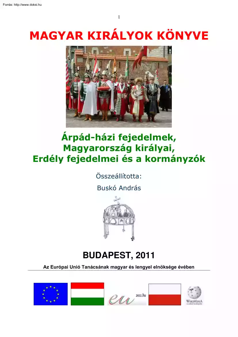 Buskó András - Magyar királyok könyve