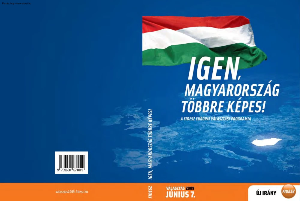 A Fidesz európa parlamenti választási programja, 2009