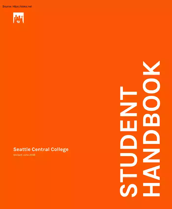 Seattle Central College, Student Handbook