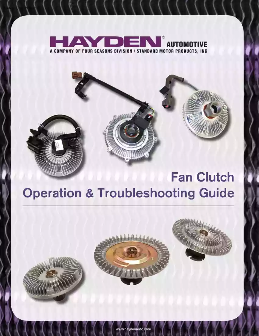 Fan Clutch Operation and Troubleshooting Guide