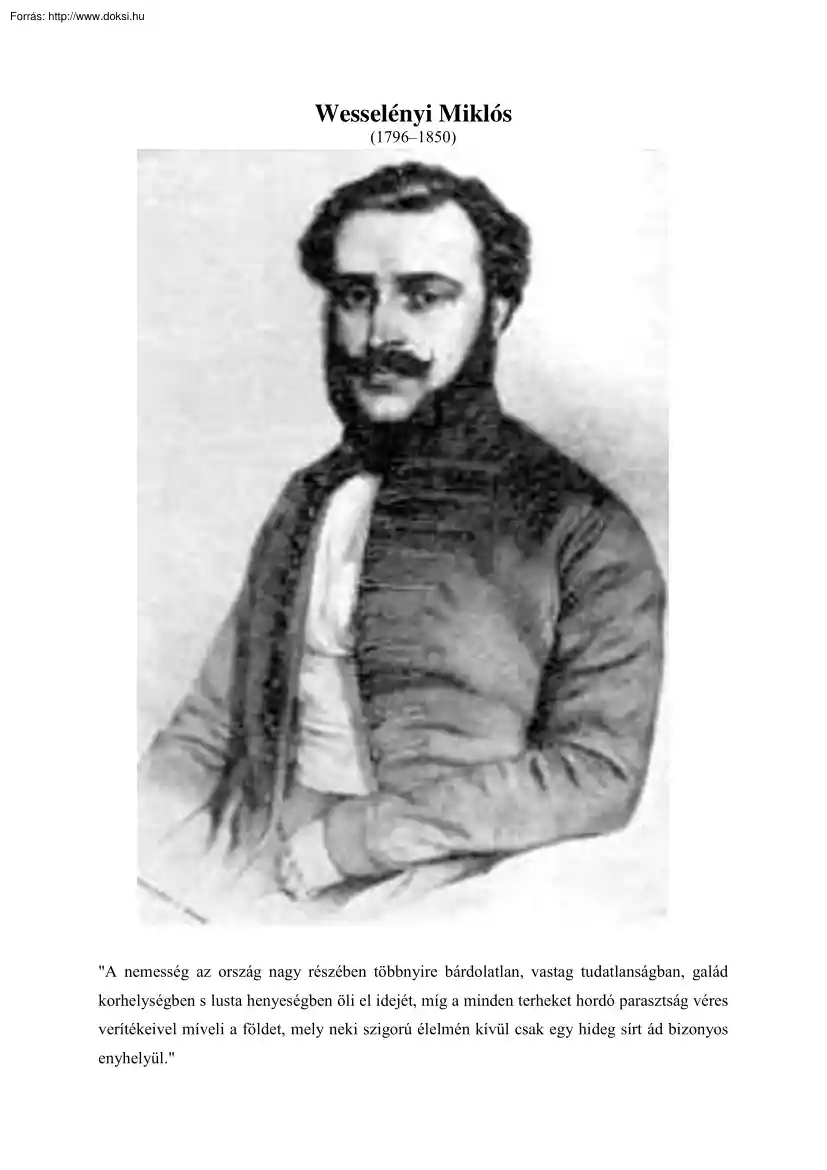 Wesselényi Miklós