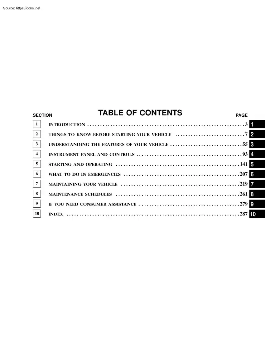 RAM Dakota 2004 owners manual