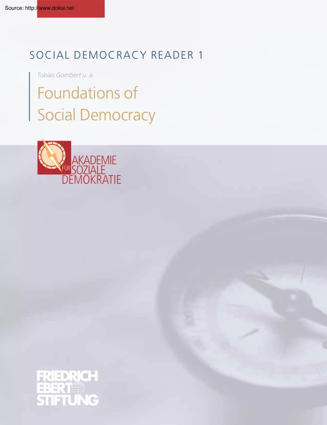 Tobias Gombert - Foundations of Social Democracy