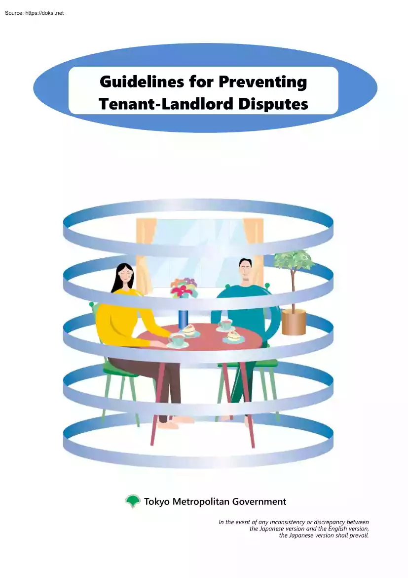 Guidelines for Preventing Tenant-Landlord Dispute