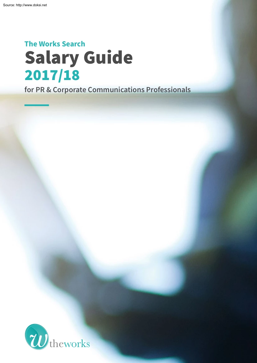The Work Search Salary Guide for PR and Corporate Communications Professionals