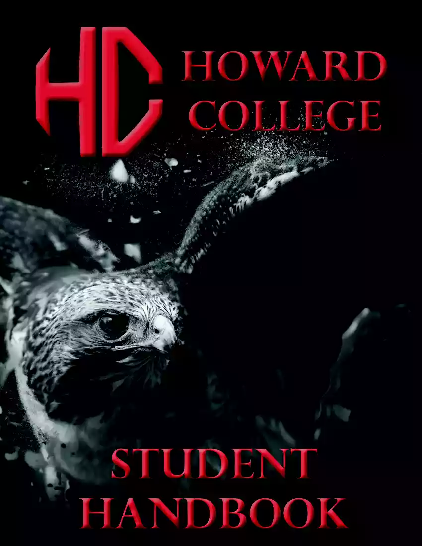 Howard College, Student Handbook