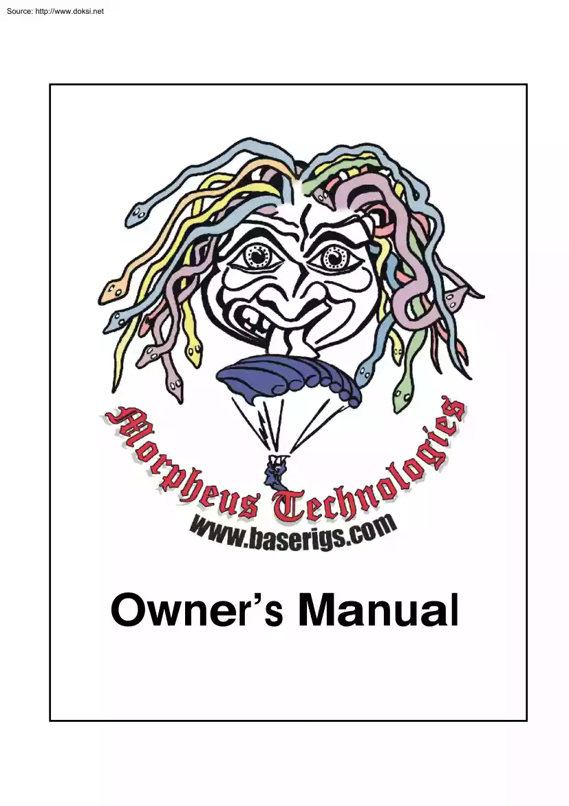 Morpheus Owner Manual