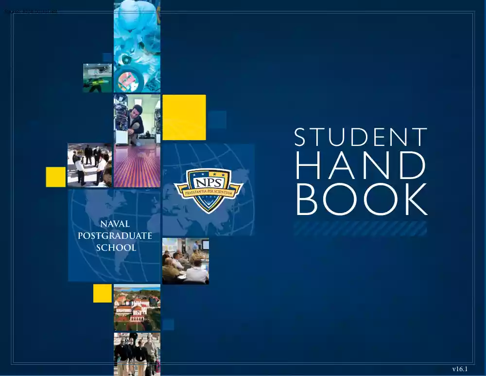 Naval Postgraduate School, Student Handbook