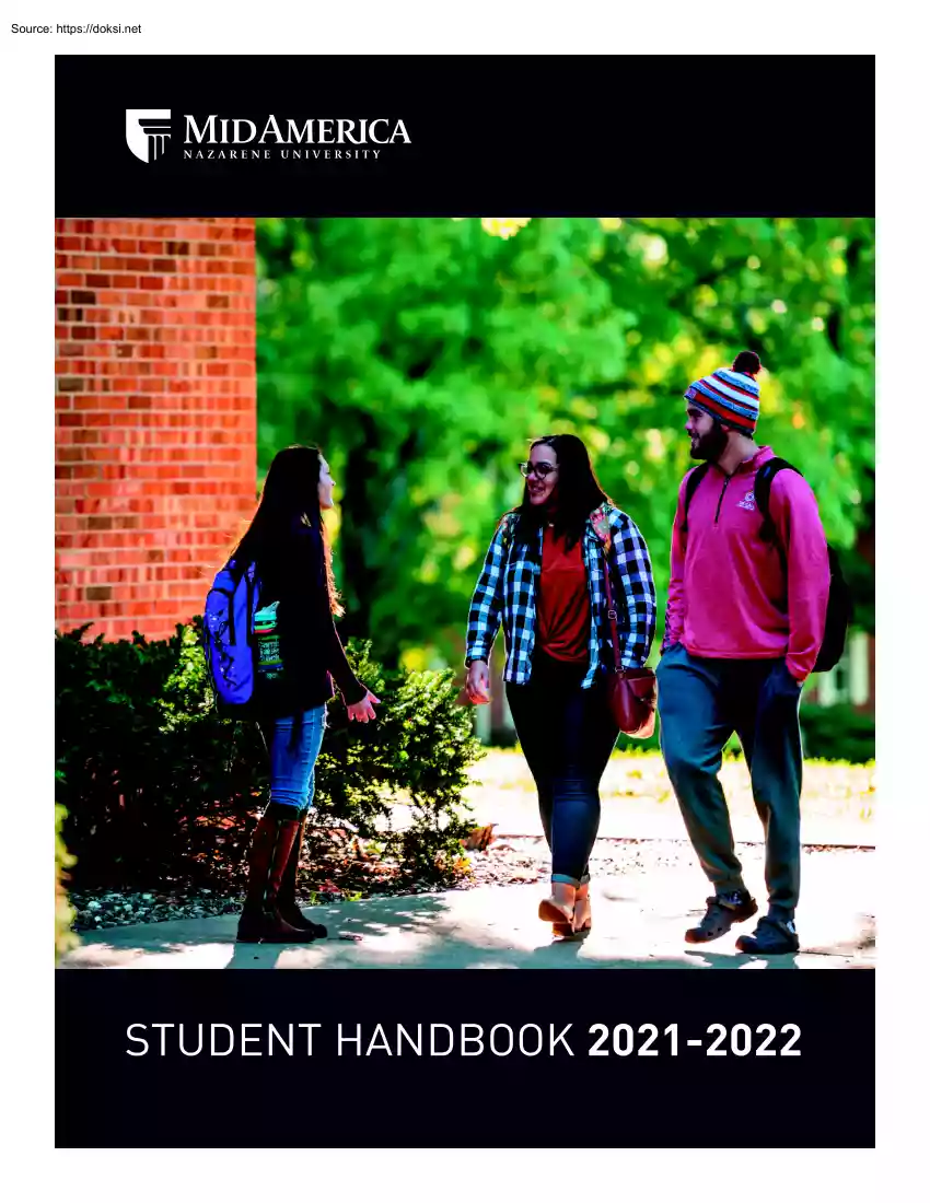 Nazarene University, Student Handbook