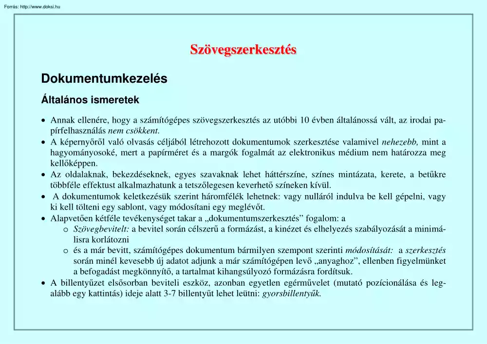 Szövegszerkesztés, 2006