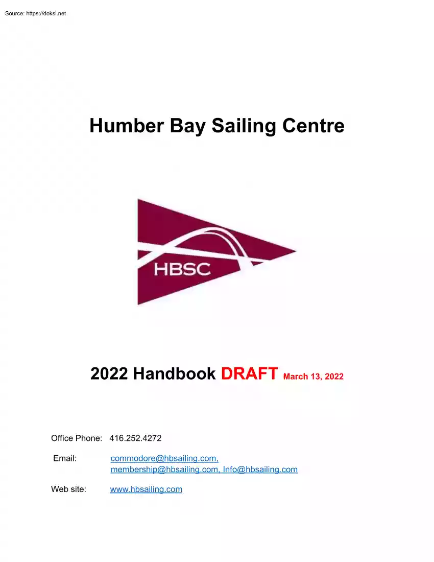 Humber Bay Sailing Centre