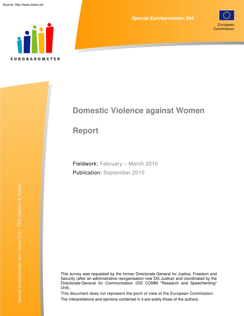 Domestic Violence against Women
