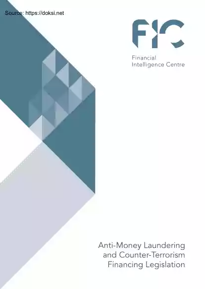Anti-Money Laundering and Counter-Terrorism Financing Legislation