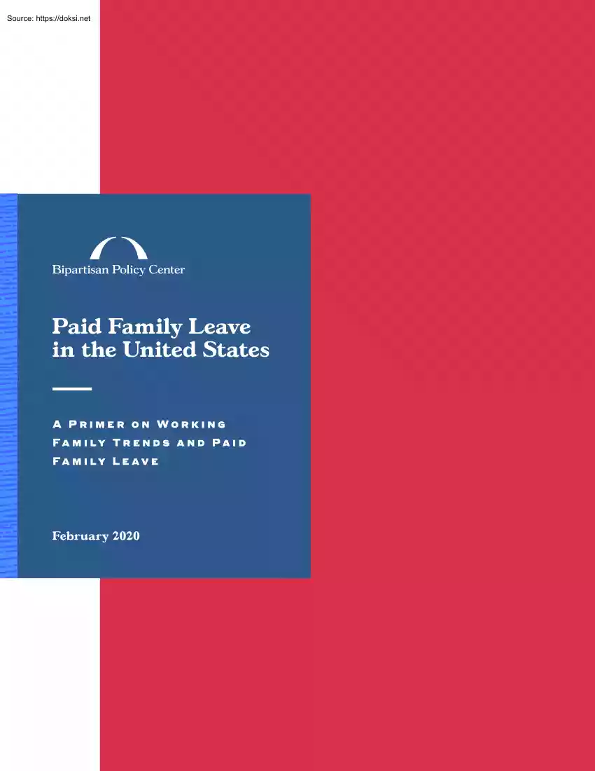 Paid Family Leave in the United States