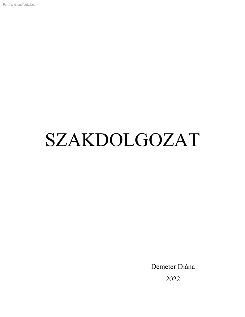 Demeter Diána - Illóolajok antimikrobiális hatásának vizsgálata élelmiszerbiztonsági