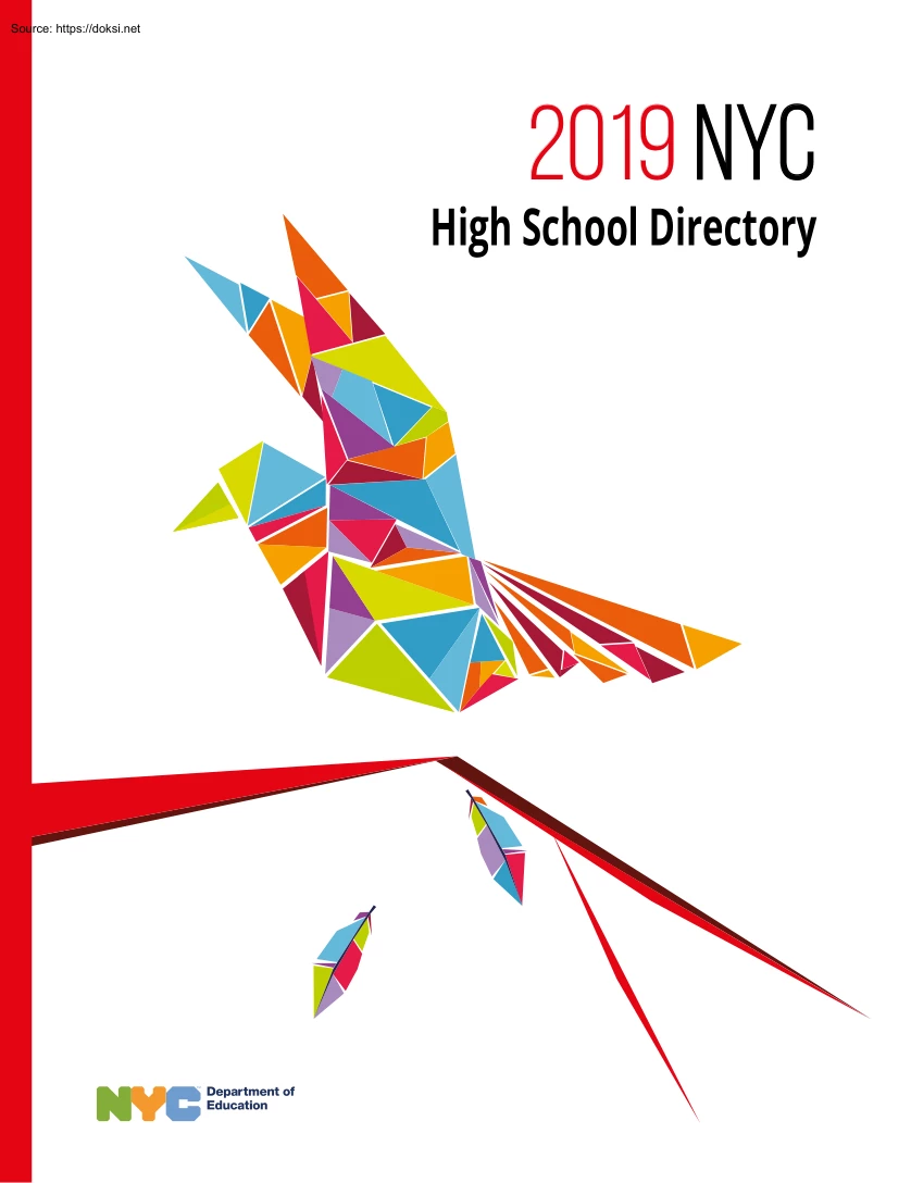 High School Directory, NYC