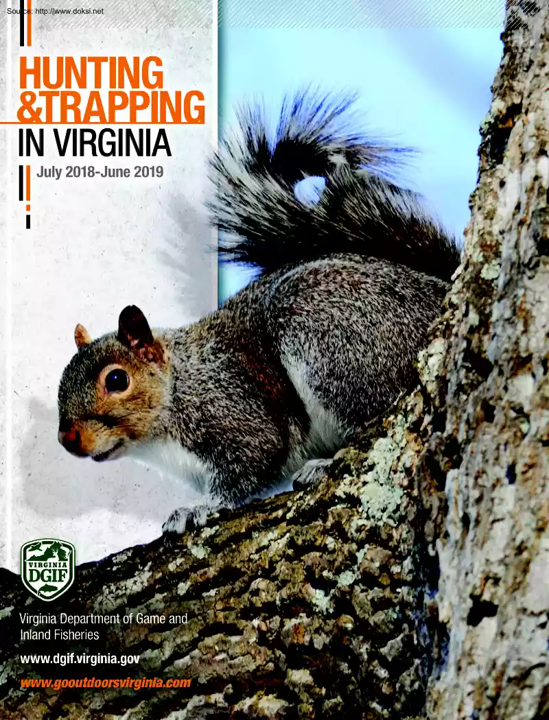Hunting and Trapping in Virginia
