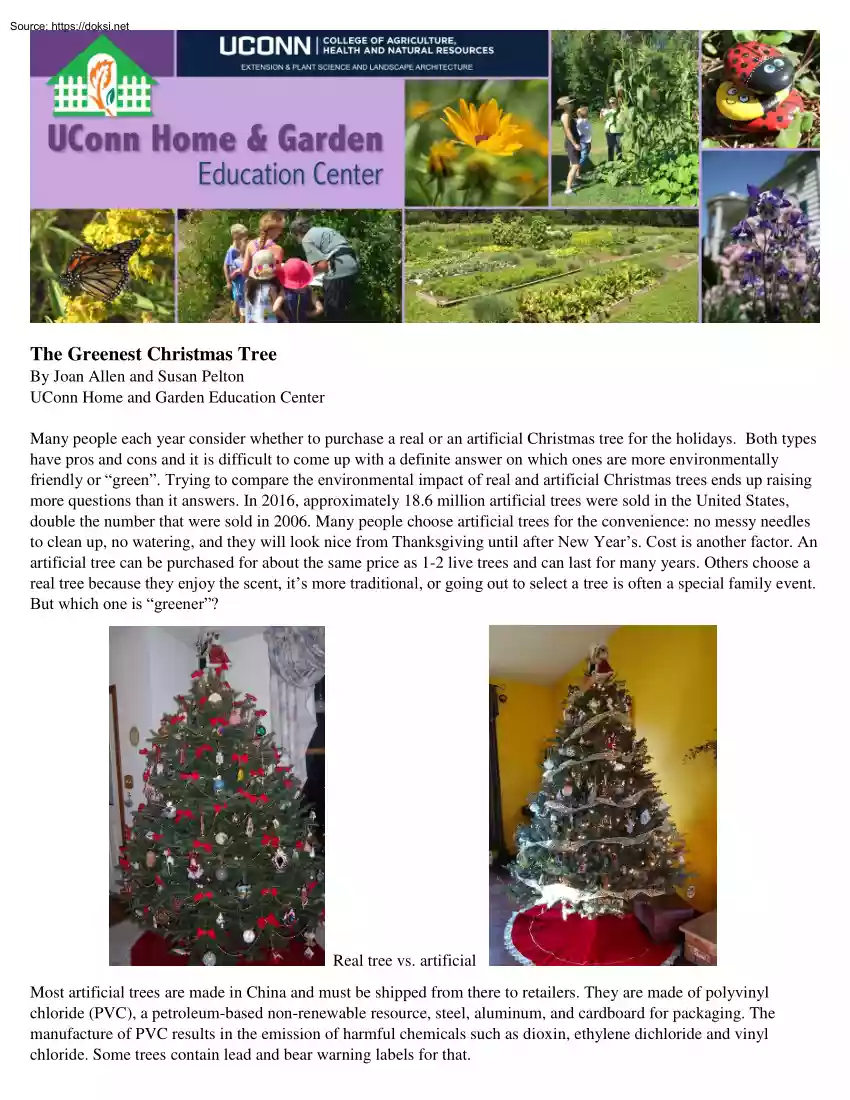 Allen-Pelton - The Greenest Christmas Tree