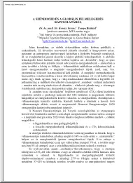 Dr. Kovács-Tompa - A széndioxid és a globális felmelegedés kapcsolatáról