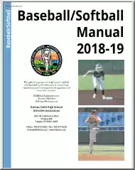 Baseball, Softball Manual