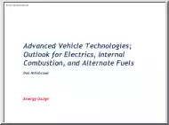 Don Hillebrand - Advanced Vehicle Technologies, Outlook for Electrics, Internal Combustion, and Alternate Fuels