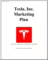 Tesla Inc., Marketing Plan