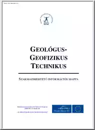 Geológus geofizikus technikus, szakmaismertető információs mappa