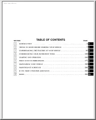 Chrysler Crossfire 2006, owners manual