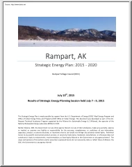 Rampart, AK, Strategic Energy Plan, from 2015 to 2020