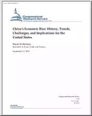 Wayne M. Morrison - China Economic Rise, History, Trends, Challenges, and Implications for the United States