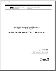 Project Management Core Competencies