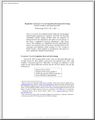 Goldman-Reyes - Regulation of Lawyers Use of Competitive Keyword Advertising