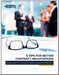 9 Tips for Better Contract Negotiations