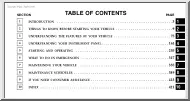 Chrysler Pacifica 2006, owners manual