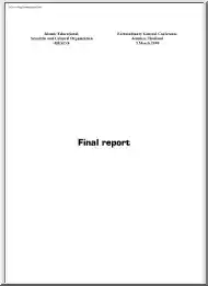 Islamic Educational, Scientific and Cultural Organization Final Report