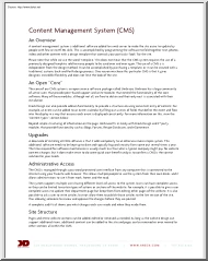 Content Management System, CMS